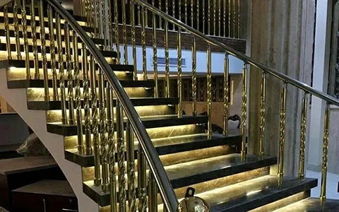 تصویر 3 از قیمت نرده استیل راه پله + خرید باور نکردنی